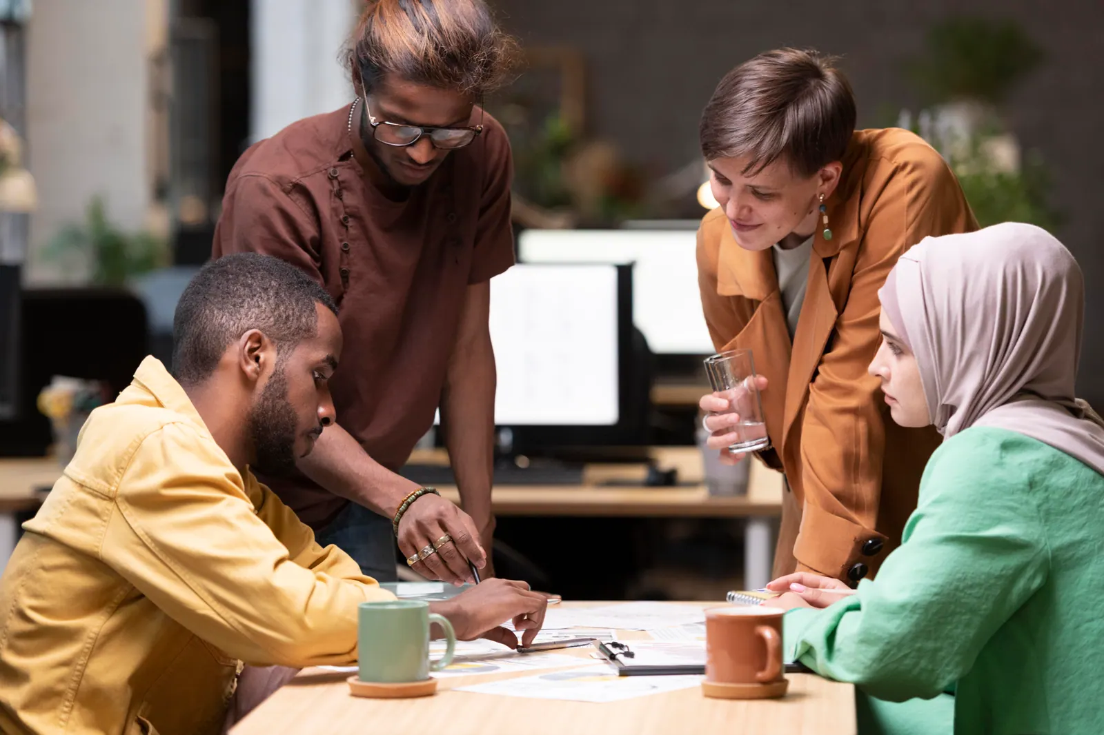 Workforce Expansion Concept Image - diverse team collaborating